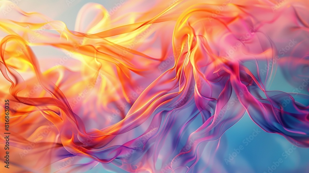 Close Up View of Colorful Smoke Close Up View of Colorful Smoke