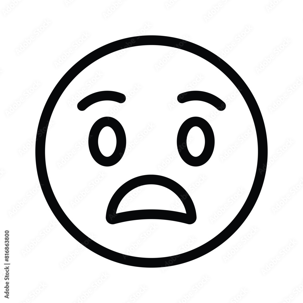 Scared emoji vector design, premium icon easy to use and download Scared emoji vector design, premium icon easy to use and download