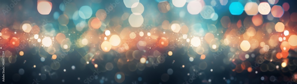 a bokeh background with an abstract and celebratory a bokeh background with an abstract and celebratory