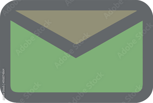 message icon. suitable for messengers and other applications related to communication and correspondence.