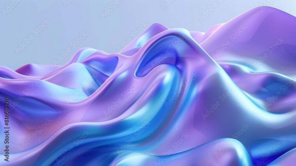 3d abstract blue and purple background with flowing smoke, wavy liquid texture 3d abstract blue and purple background with flowing smoke, wavy liquid texture