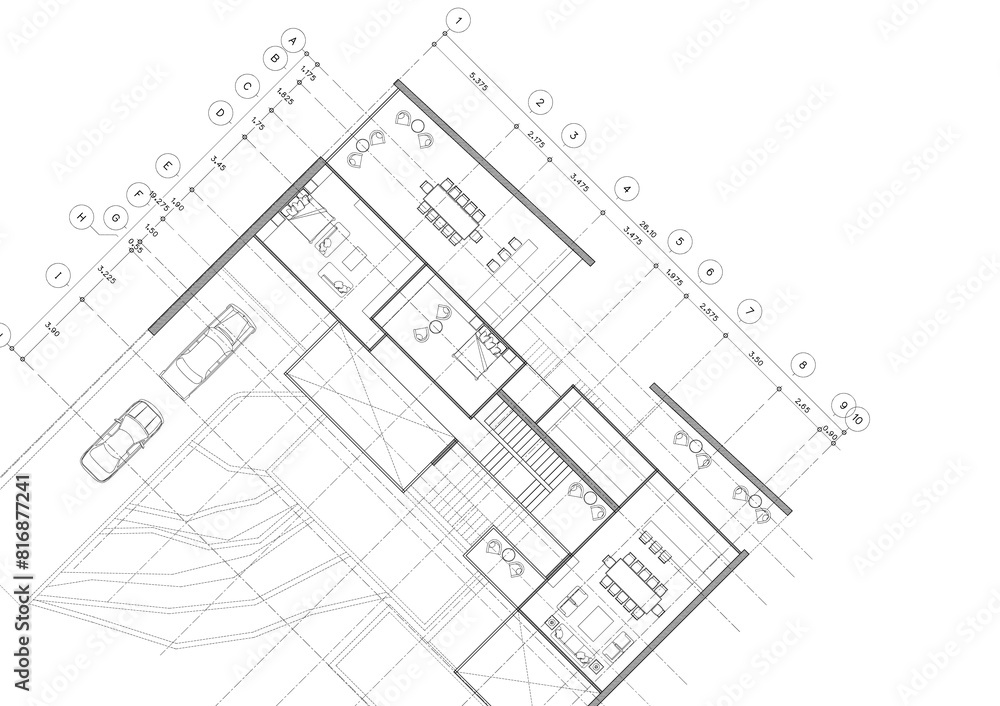 Write a blueprint architecture for building. Write a blueprint architecture for building.