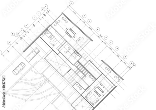 Write a blueprint architecture for building.