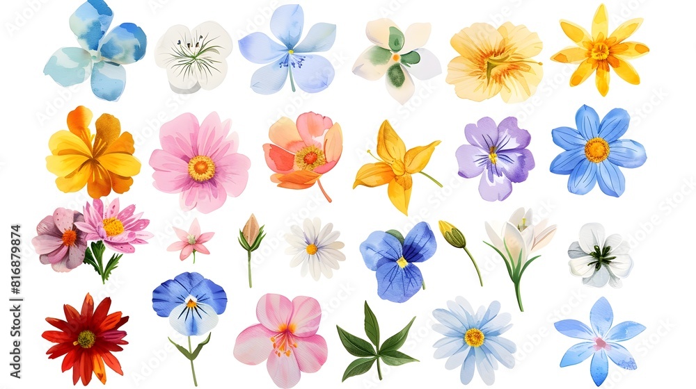 Obraz premium Stunning Assortment of Colorful Blooms in Floral Arrangement