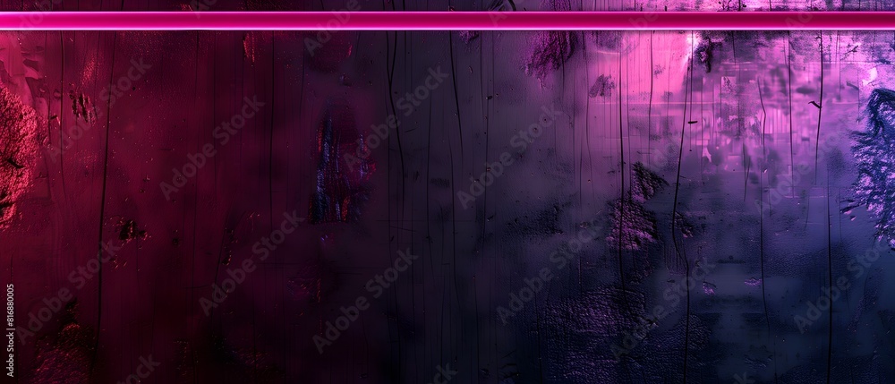 Fototapeta premium Surreal Neon Landscape Futuristic Digital Art with Glowing Geometric Patterns and Ethereal Atmosphere