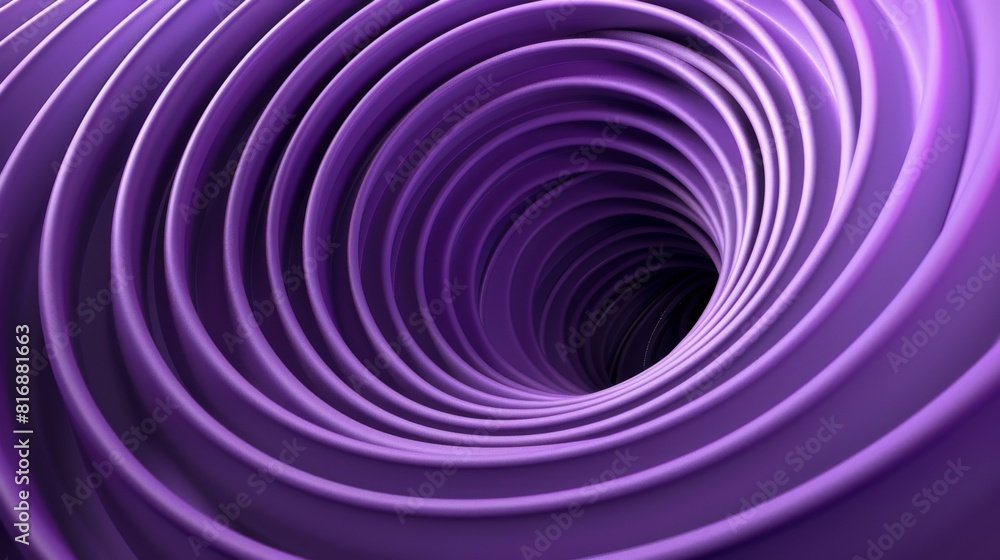 4K seamless looping video with abstract 3D animation, purple rotating rings 4K seamless looping video with abstract 3D animation, purple rotating rings