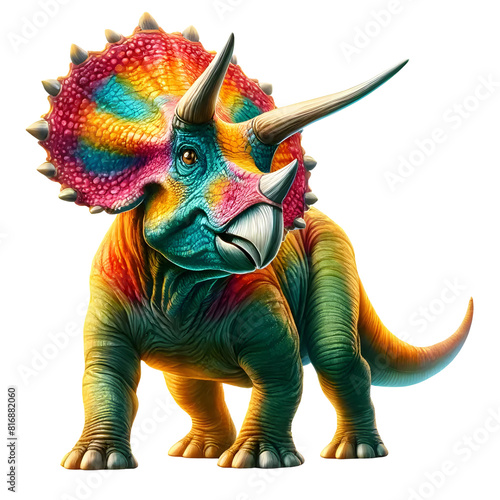 3d triceratops
