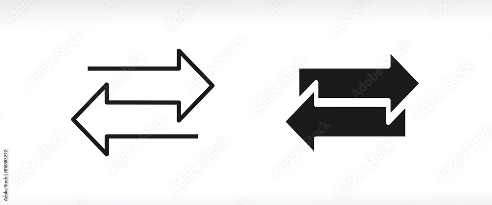 double reverse arrow, replace icon, exchange, Cashback Refund money, convert icon, trade, return icons button, vector, sign, symbol, logo, illustration, editable stroke, flat design style isolated double reverse arrow, replace icon, exchange, Cashback Refund money, convert icon, trade, return icons button, vector, sign, symbol, logo, illustration, editable stroke, flat design style isolated