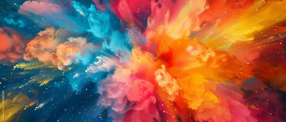 An explosion of color. An explosion of color.