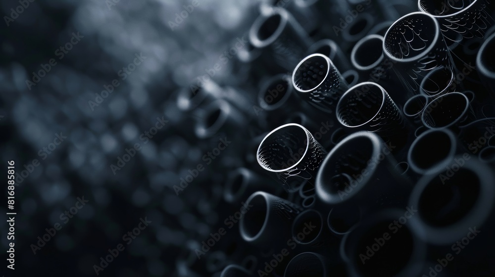 Animation, dark background, 4K, 3D rendered Animation, dark background, 4K, 3D rendered