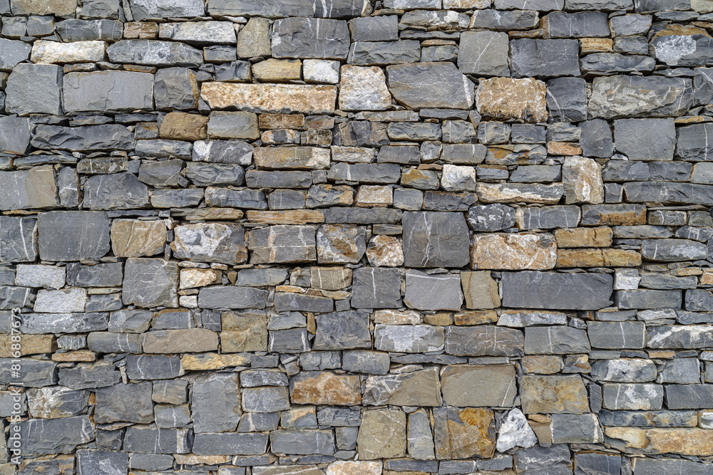 Obraz premium Dry stone wall