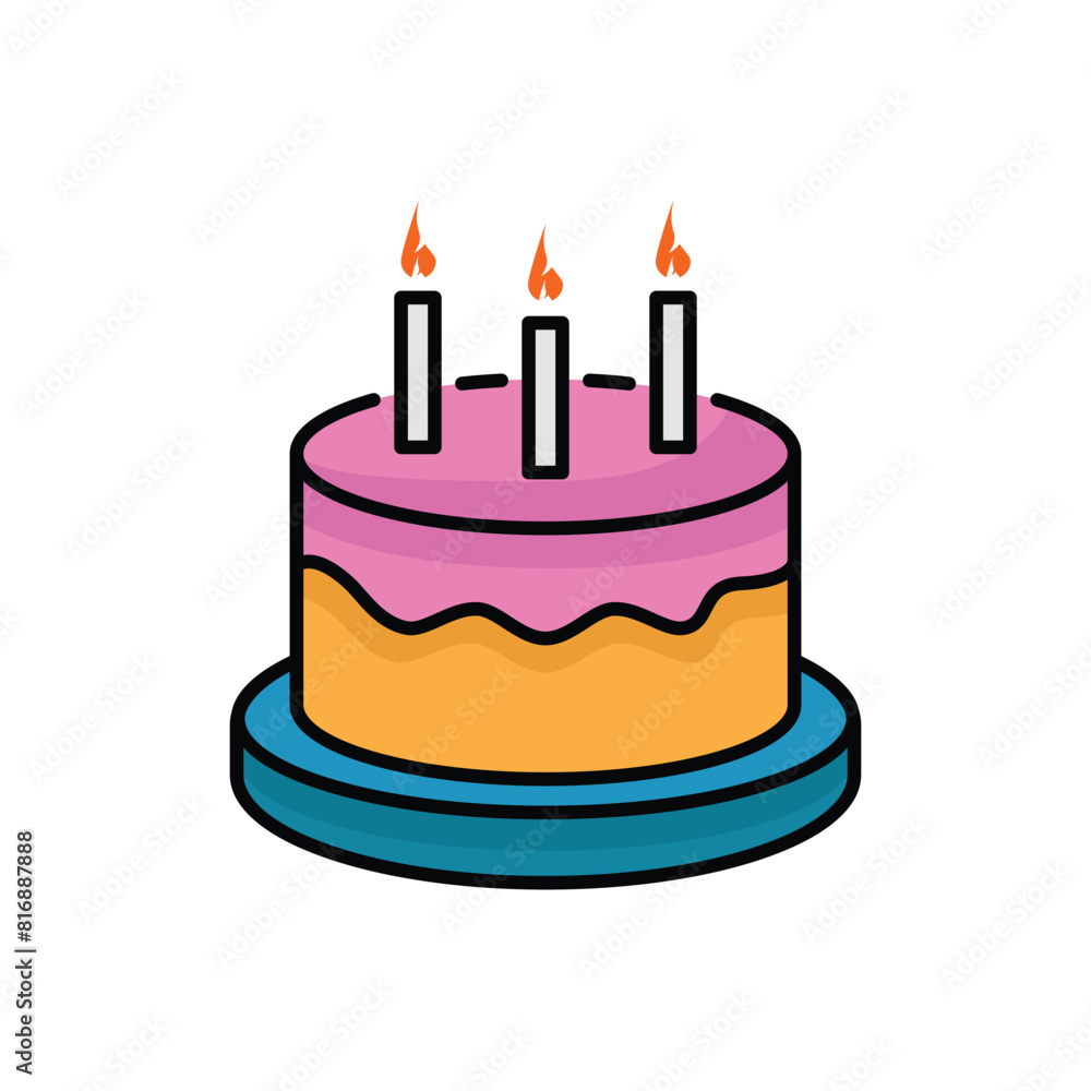 cake icon logo cake icon logo