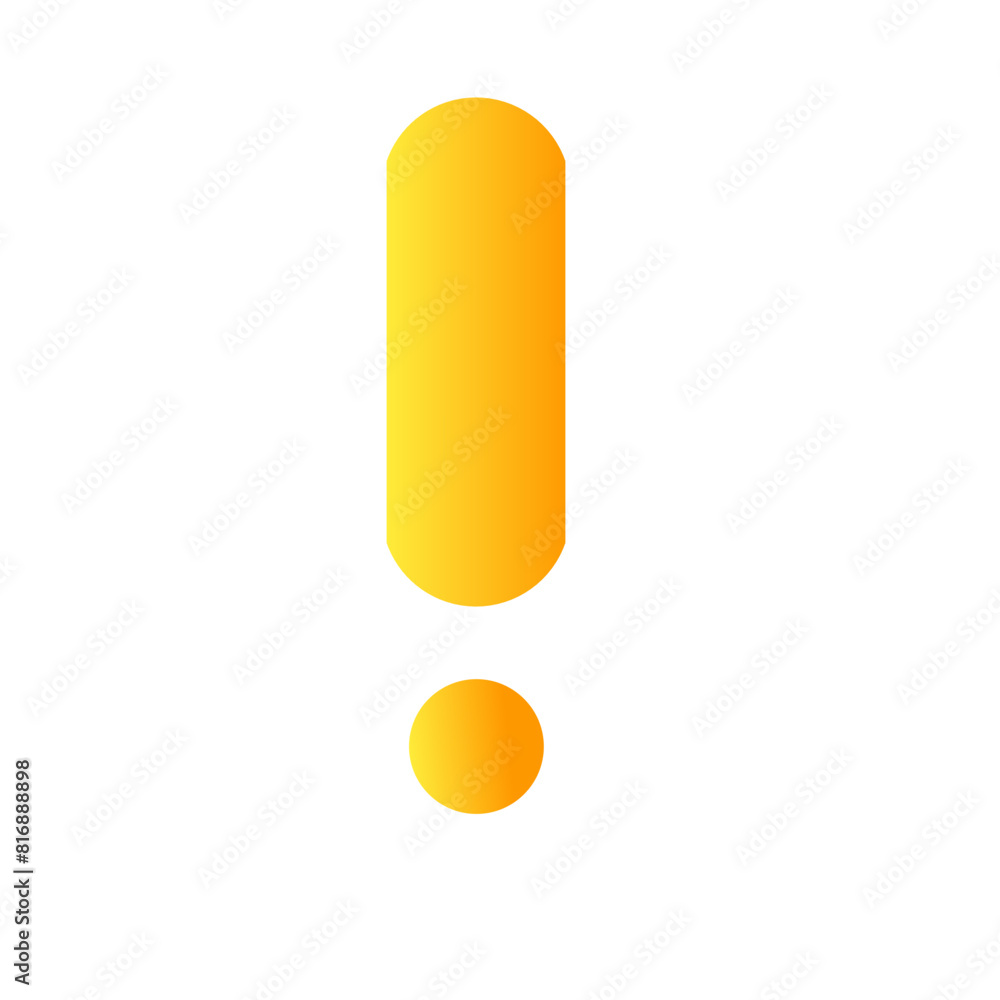 exclamation mark/ warning sign icon vector illustration exclamation mark/ warning sign icon vector illustration