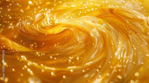 Golden Honey Texture for Food and Beauty Products