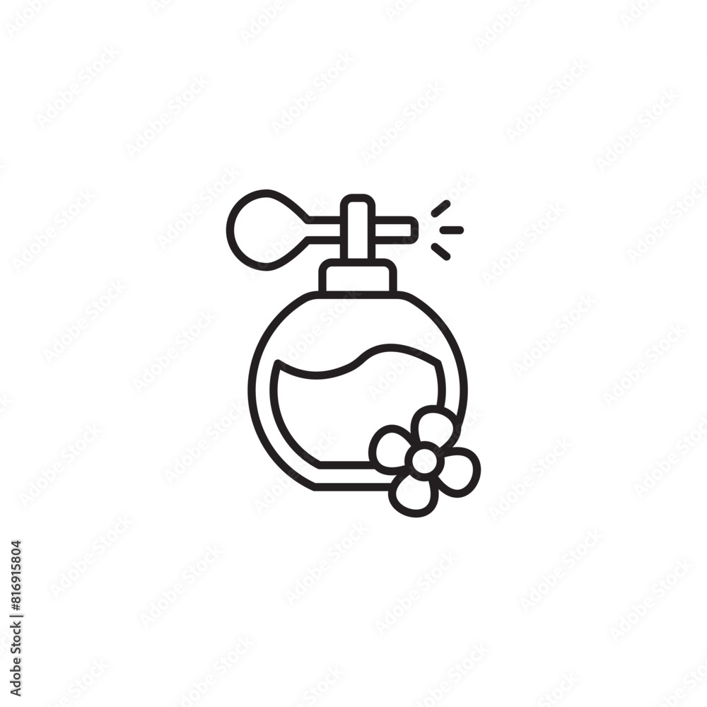 Perfume icon design with white background stock illustration Perfume icon design with white background stock illustration