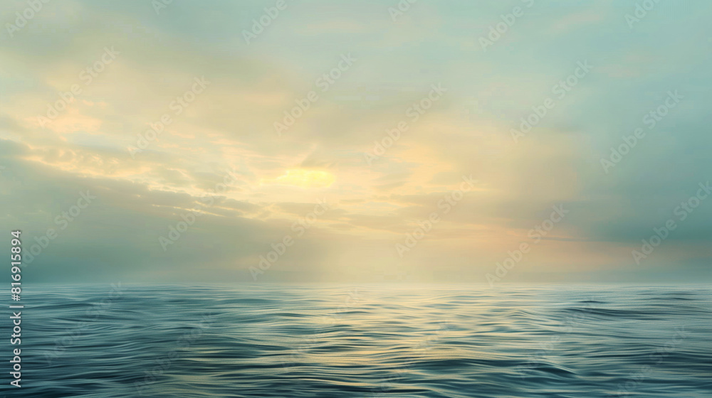 Calm ocean scene with gentle waves under a colorful pastel sky during sunset. The tranquil atmosphere is serene and soothing. Calm ocean scene with gentle waves under a colorful pastel sky during sunset. The tranquil atmosphere is serene and soothing.