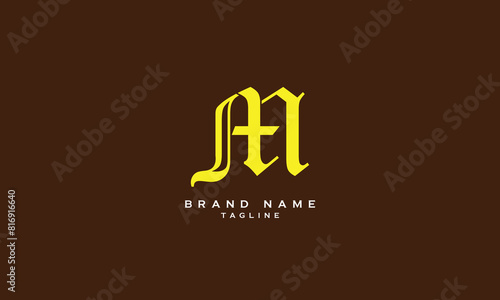 ATM, AMT, TAM, TMA, MTA, MAT, ATN, ANT, TAN, TNA, NTA, NAT, Abstract initial monogram letter alphabet logo design photo