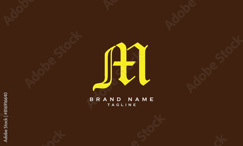 ATM, AMT, TAM, TMA, MTA, MAT, ATN, ANT, TAN, TNA, NTA, NAT, Abstract initial monogram letter alphabet logo design