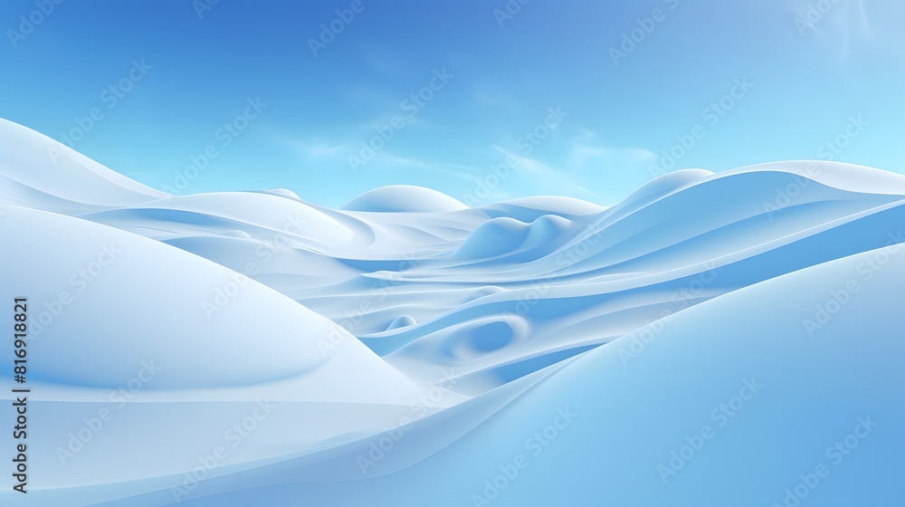 Digital technology blue abstract landscape scene poster background Digital technology blue abstract landscape scene poster background