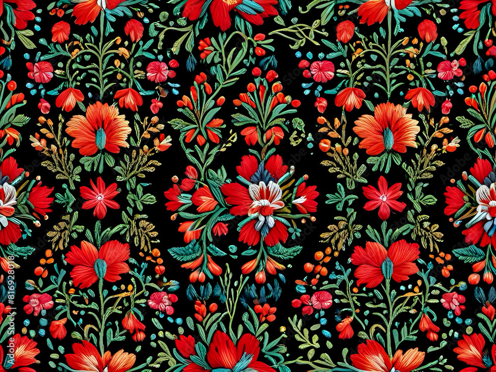 seamless floral pattern seamless floral pattern