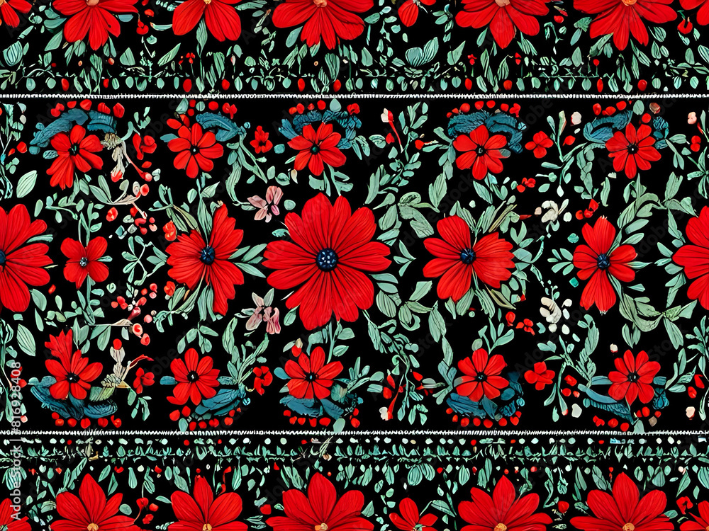 seamless floral pattern seamless floral pattern