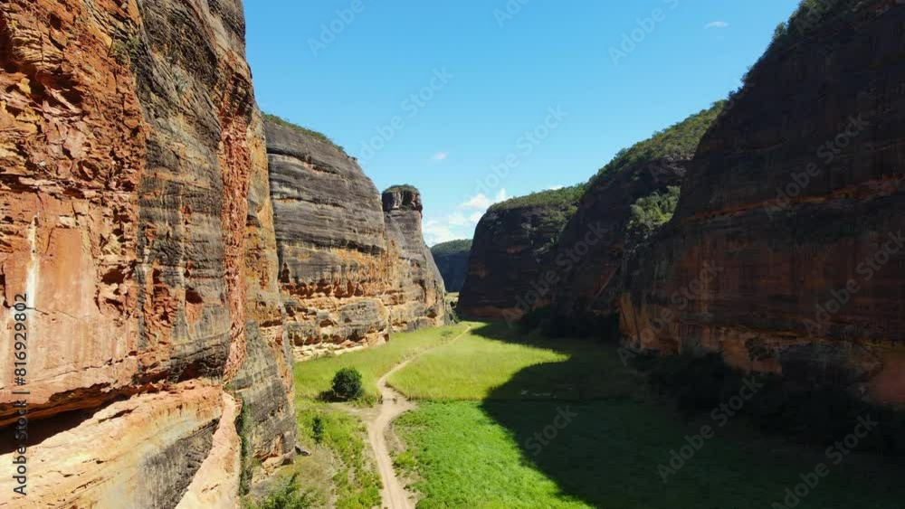 Canyons do Viana in Piaui state, Brazil Canyons do Viana in Piaui state, Brazil