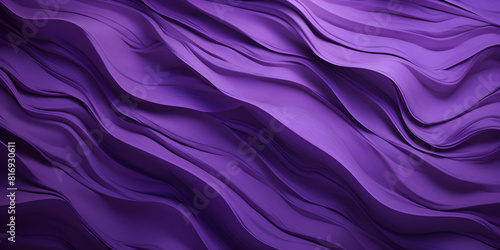 Dark purple abstract textured wavy lines background 