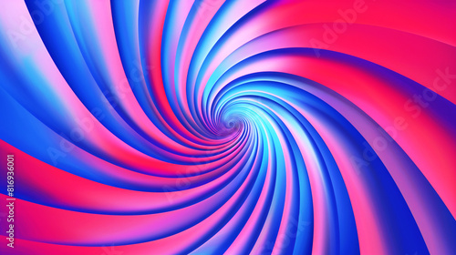 A vibrant  swirling abstract background with spiraling shades of blue  purple  and pink  creating a hypnotic and dynamic visual effect.