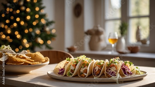 Fish Tacos - Beer-battered fish with cabbage slaw and chipotle mayo photo