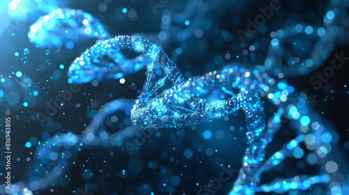 Research medical DNA lab science biotechnology concept background