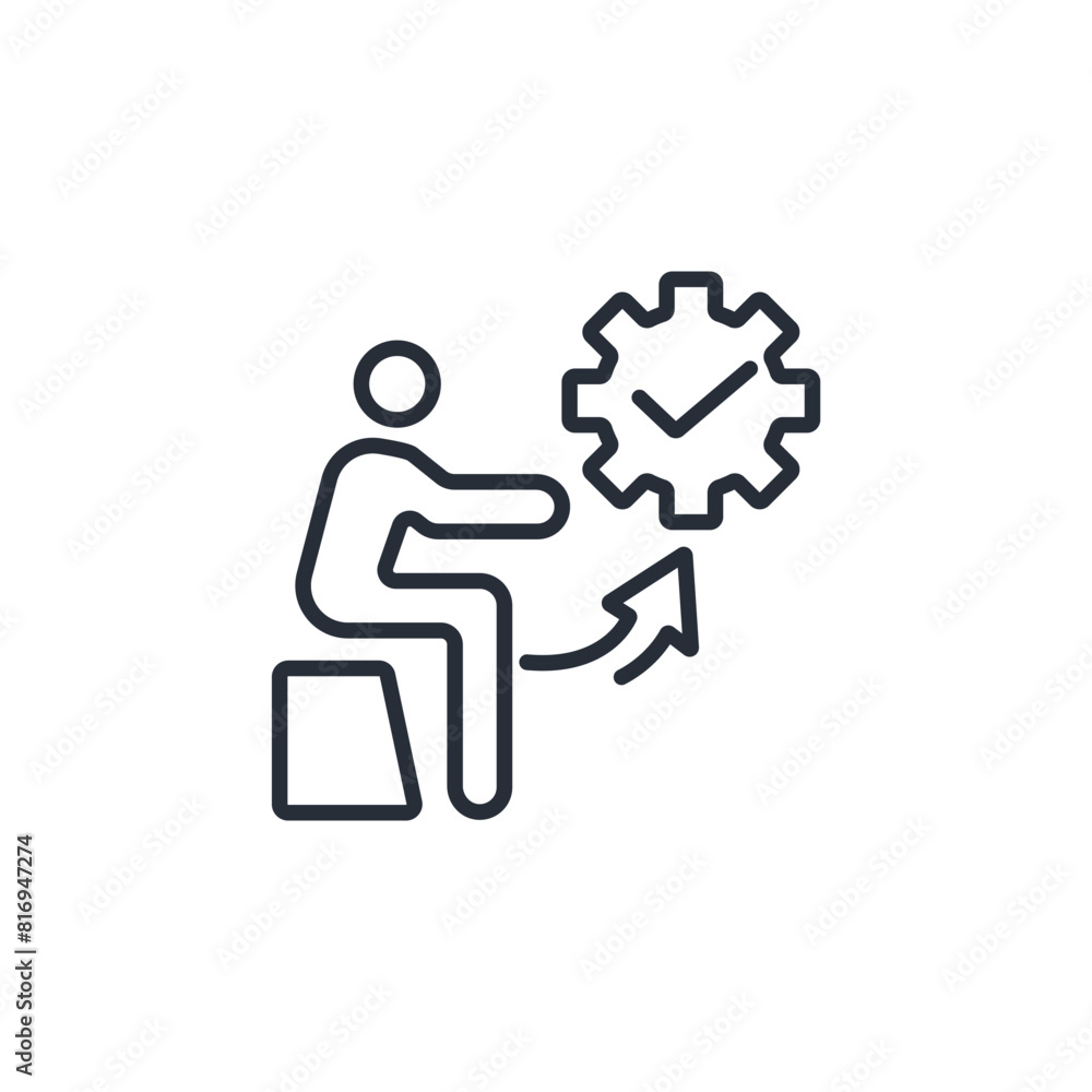 development icon. vector.Editable stroke.linear style sign for use web design,logo.Symbol illustration. development icon. vector.Editable stroke.linear style sign for use web design,logo.Symbol illustration.