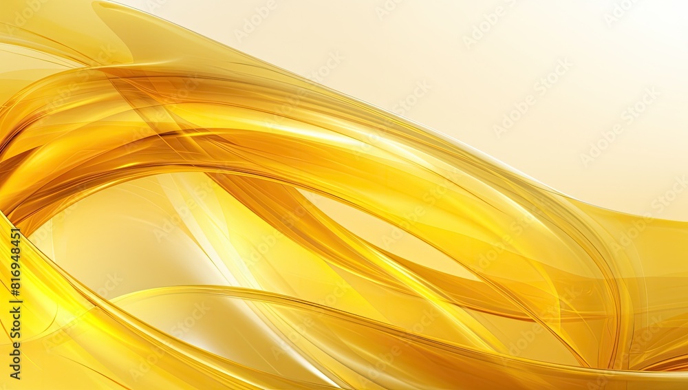 Luminous Flow: Long Gold and White Wave with Glittering Sparkles Luminous Flow: Long Gold and White Wave with Glittering Sparkles