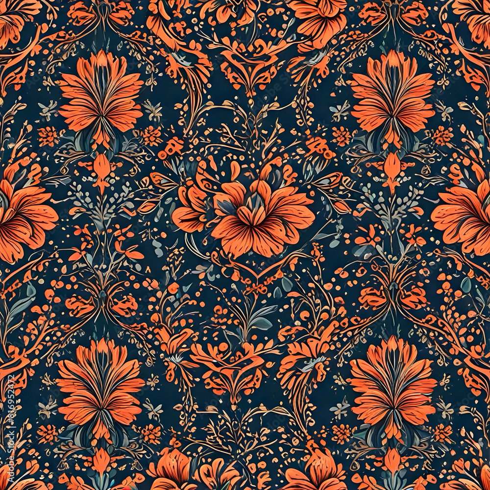 seamless floral pattern seamless floral pattern