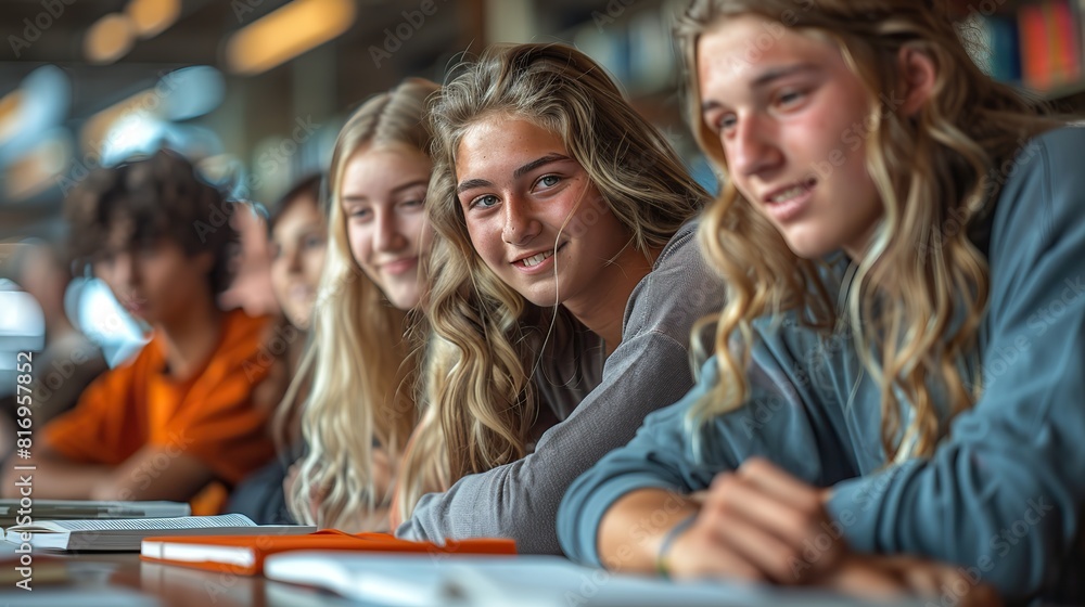group of students working on a group project together, collaborating, sharing ideas, and learning from each other.stock photo group of students working on a group project together, collaborating, sharing ideas, and learning from each other.stock photo