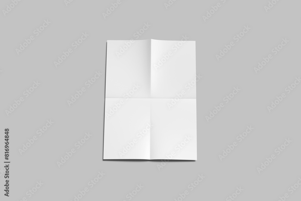 Blank flyer White Blank flyer White