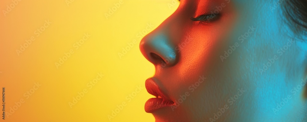 The skin is moisturized, not greasy side view Advanced moisturizing without greasiness Advanced tone Triadic Color Scheme The skin is moisturized, not greasy side view Advanced moisturizing without greasiness Advanced tone Triadic Color Scheme