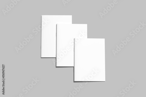 Blank a4 catalog White