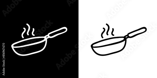 Kitchen icons. Cooking icon. Cook. Food icon. Cooking utensil icon. Kitchen tool icon. Black icon. Silhouette icon
