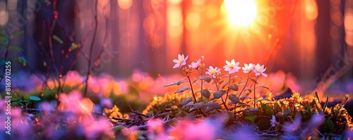 Radiant Springtime Bloom Il...