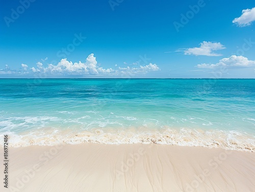Tropical beach background w...