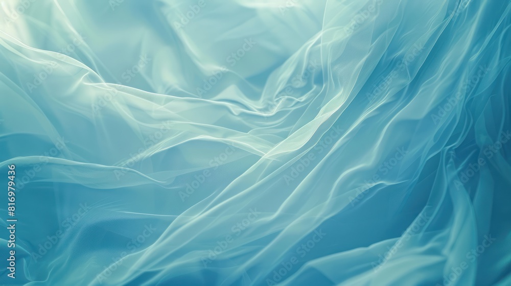 Obraz premium blue abstract background with soft gradients and a calming atmosphere. 