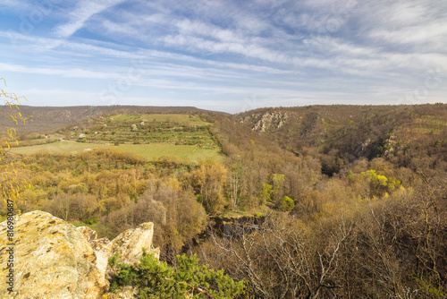Lookout of Nine Mills in Podyji National Park, near Znojmo town in South Moravia region, Czech Republic, Europe.