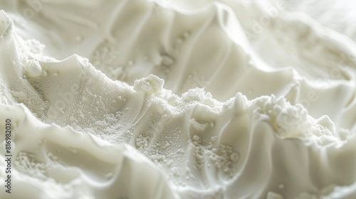 Whipped cream background for food or dessert themed designs