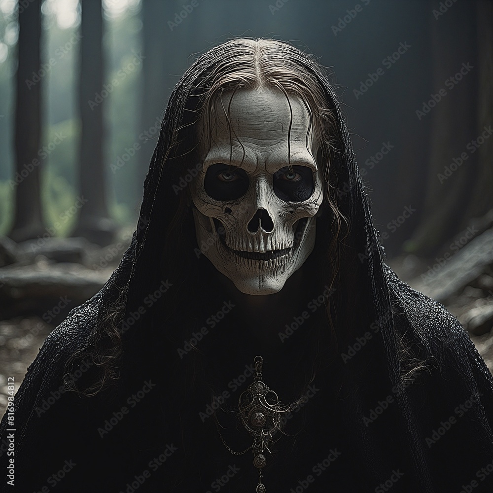 Darkness Totenkopf .generative AI Technologie Darkness Totenkopf .generative AI Technologie