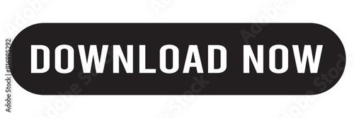 download button isolated on a white background