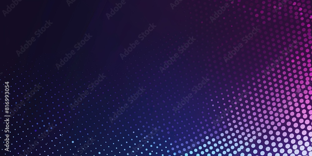 A gradient background with dark purple and blue colors, a dotted pattern, a simple design, a vector illustration in the style of flat style, simple shapes A gradient background with dark purple and blue colors, a dotted pattern, a simple design, a vector illustration in the style of flat style, simple shapes