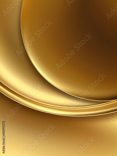 Abstract gold gradient background looks modern blurry textured gold wall. ai