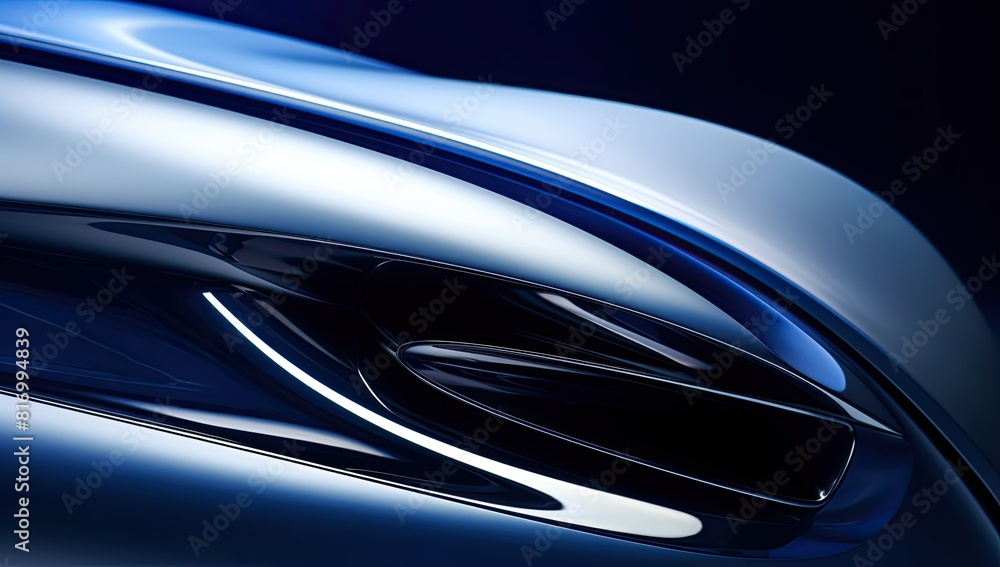 A blue-toned abstract background with a metallic finish A blue-toned abstract background with a metallic finish