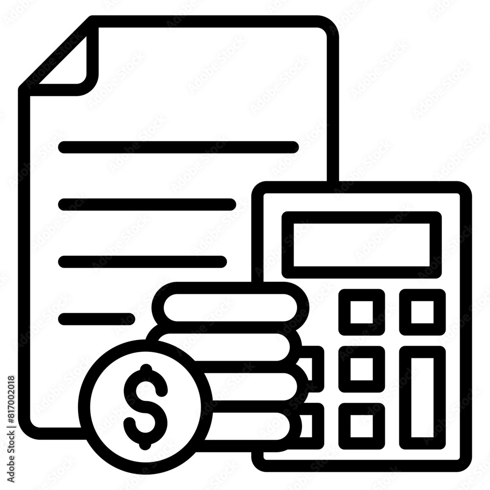 Budget Icon Element For Design Budget Icon Element For Design