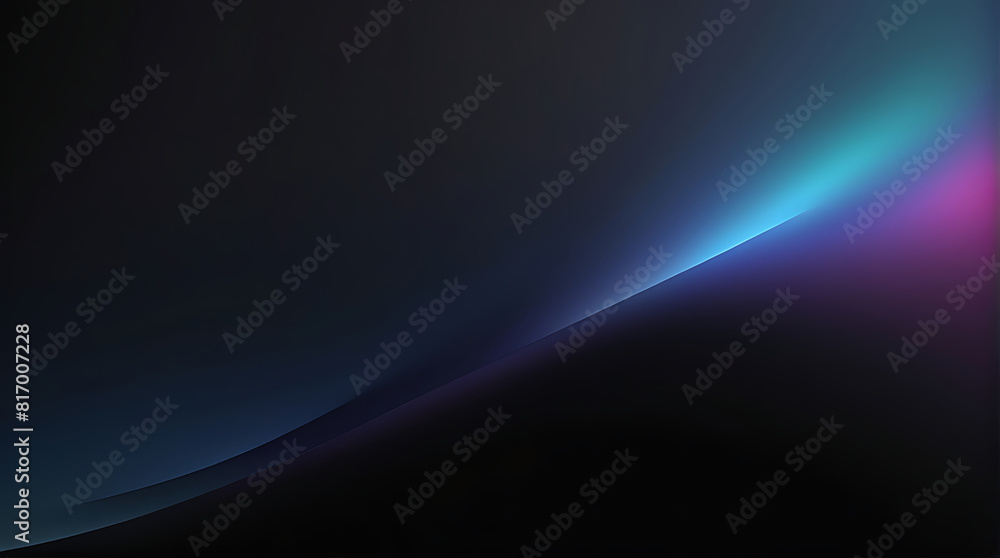 Abstract black gradient background modern luxury studio dark background texture wallpaper Empty black color studio room background, gradient, texture, abstract, blue background texture. ai